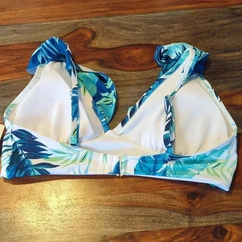 PEYTON & Parker women's tropical bikini top - Picture 4 of 9